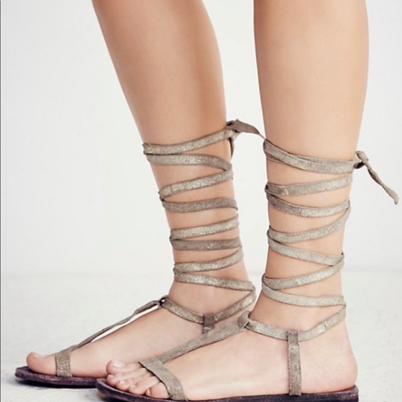 Free People Shoes - Dahlia Lace Up Sandal By Free People